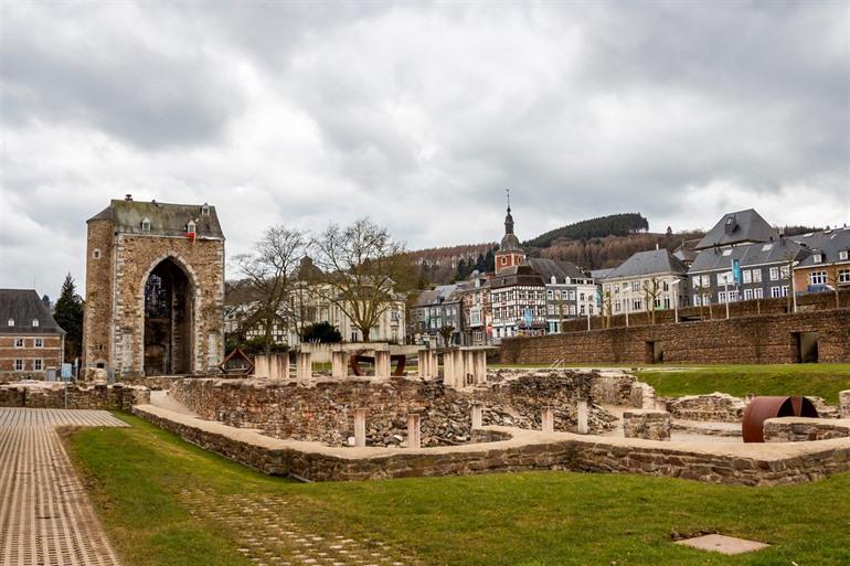 Abtei in Stavelot, Ardennen