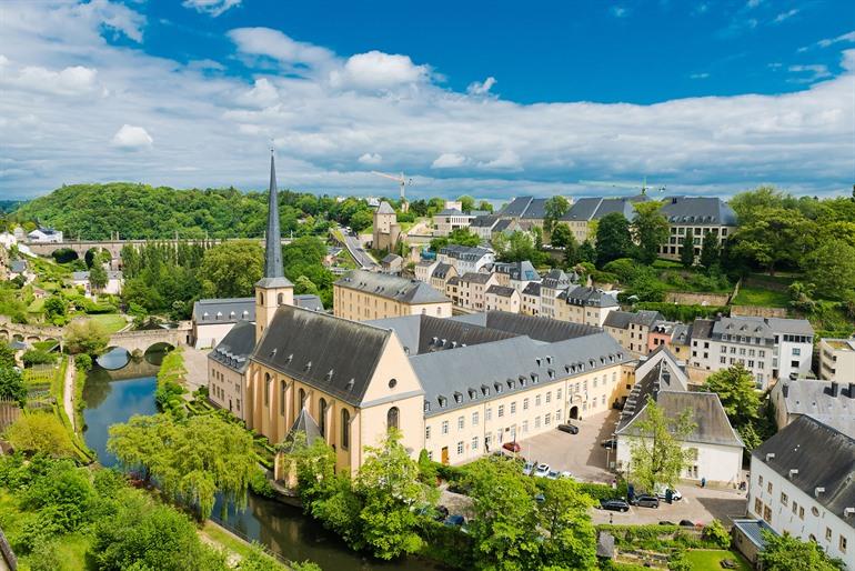 Besuch der Neumünster-Abtei in Luxemburg-Stadt