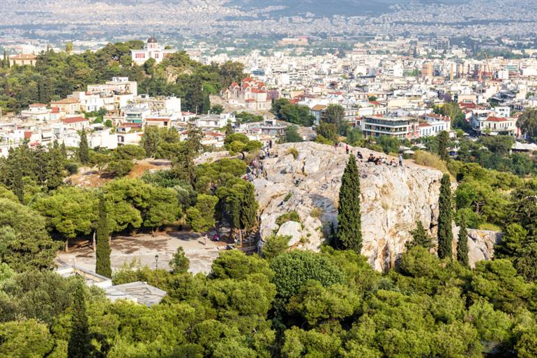 Areopag in Athen