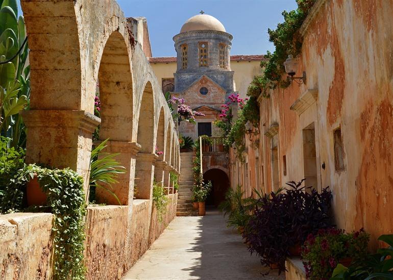 Kloster Agia Triada, Griechenland