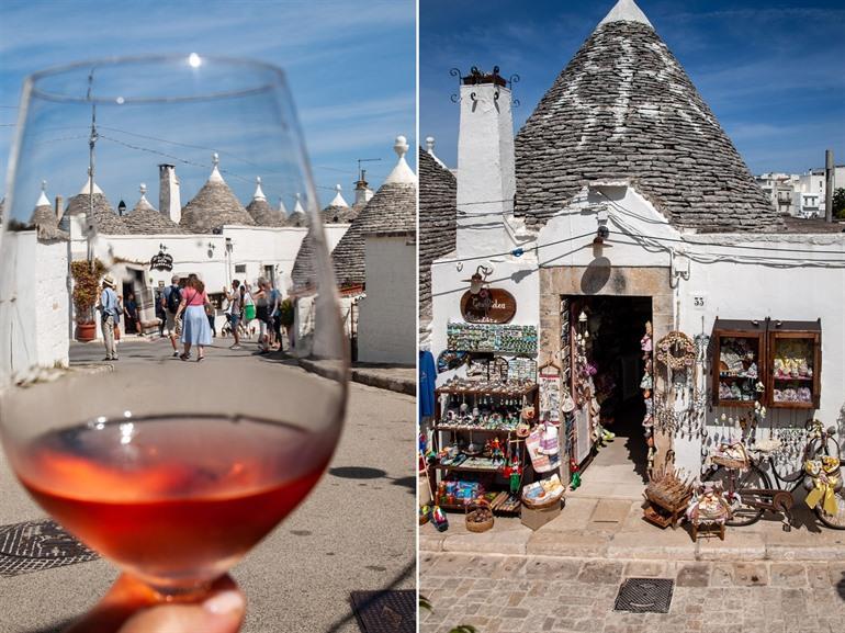 Alberobello in Apulien