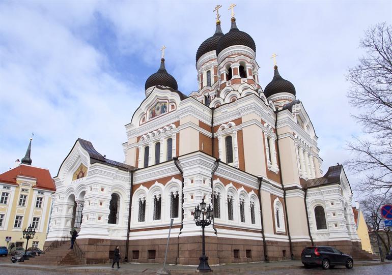 Die Alexander-Newski-Kathedrale in Tallinn besichtigen