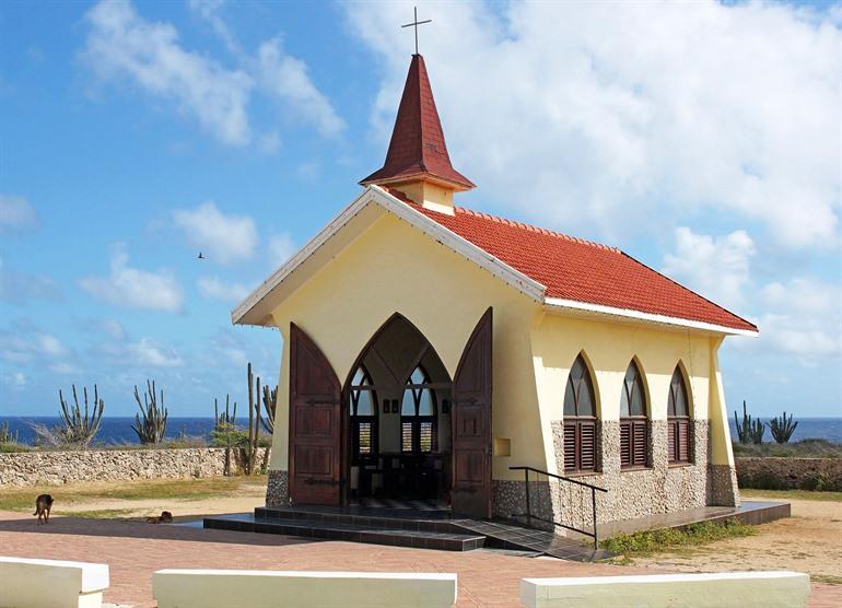 Besuch der Alto Vista-Kapelle, Aruba