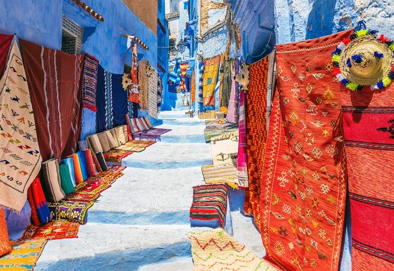 Handwerksläden in Chefchaouen