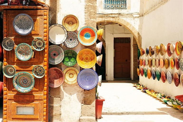 Handwerksläden in Chefchaouen