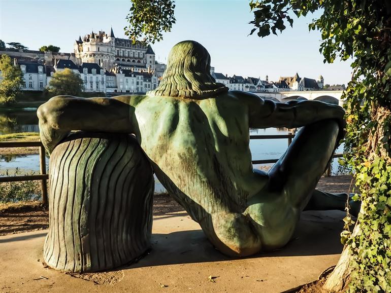 Amboise Das Da Vinci-Denkmal