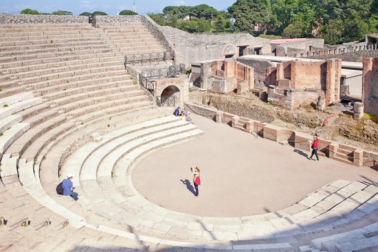 Amphitheater in Pompeji