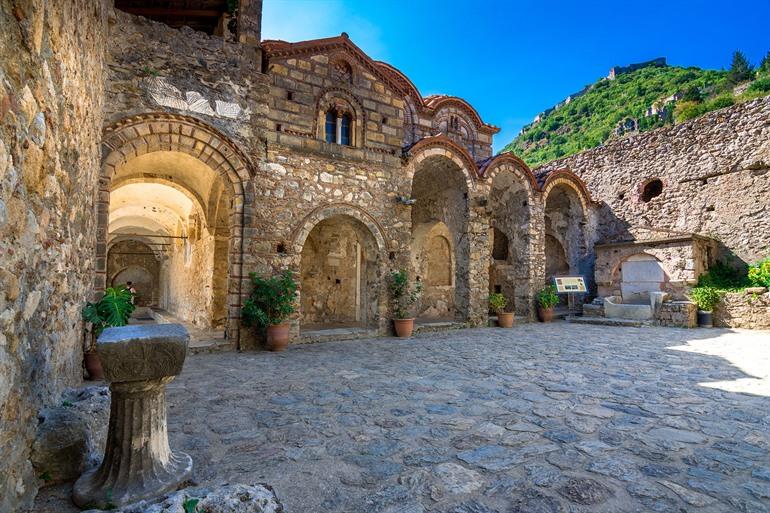 Archäologische Stätte von Mystras, Peloponnes