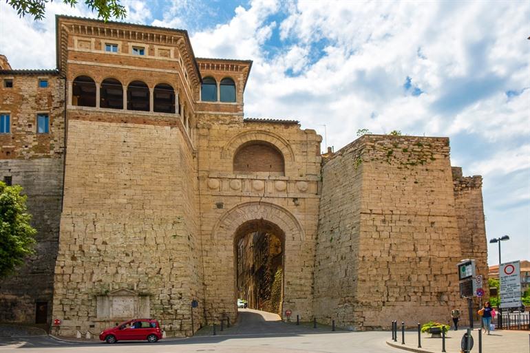 Etruskischer Bogen von Perugia