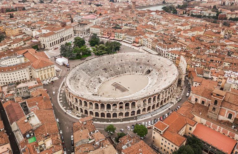 Verona Arena besichtigen, Italien