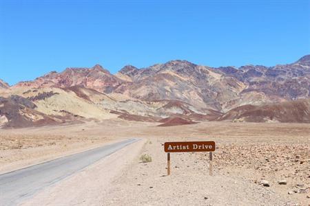 Artist’s Drive im Death Valley