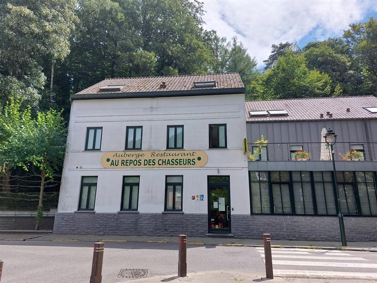 Gasthaus-Restaurant „Au Repos des Chasseurs“ am Rande des Zoniënwaldes