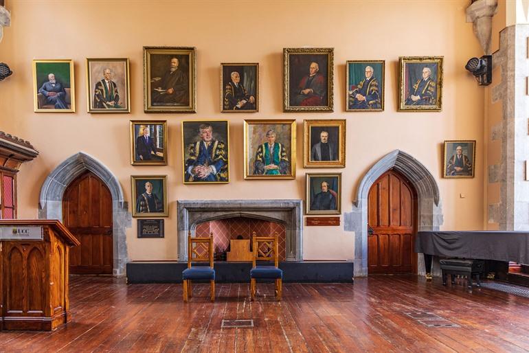 Maximale Aula an der Universität Cork, Irland