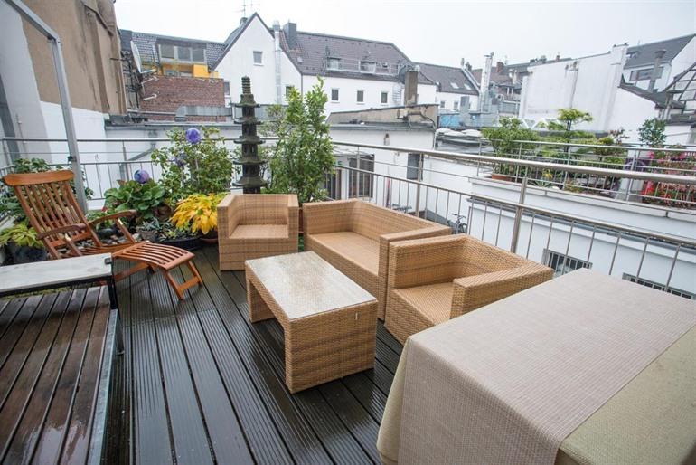 Bed and Breakfast Apartment mit Dachterrasse