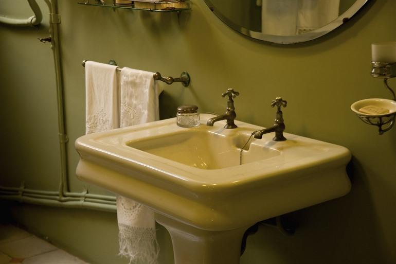 Badezimmer in Gaudís Casa Milà
