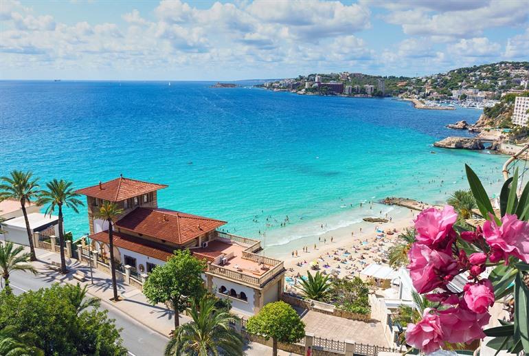 Küstenort Cala Major, in der Nähe von Palma de Mallorca