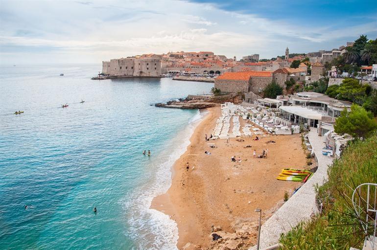Banje Beach in Dubrovnik besuchen