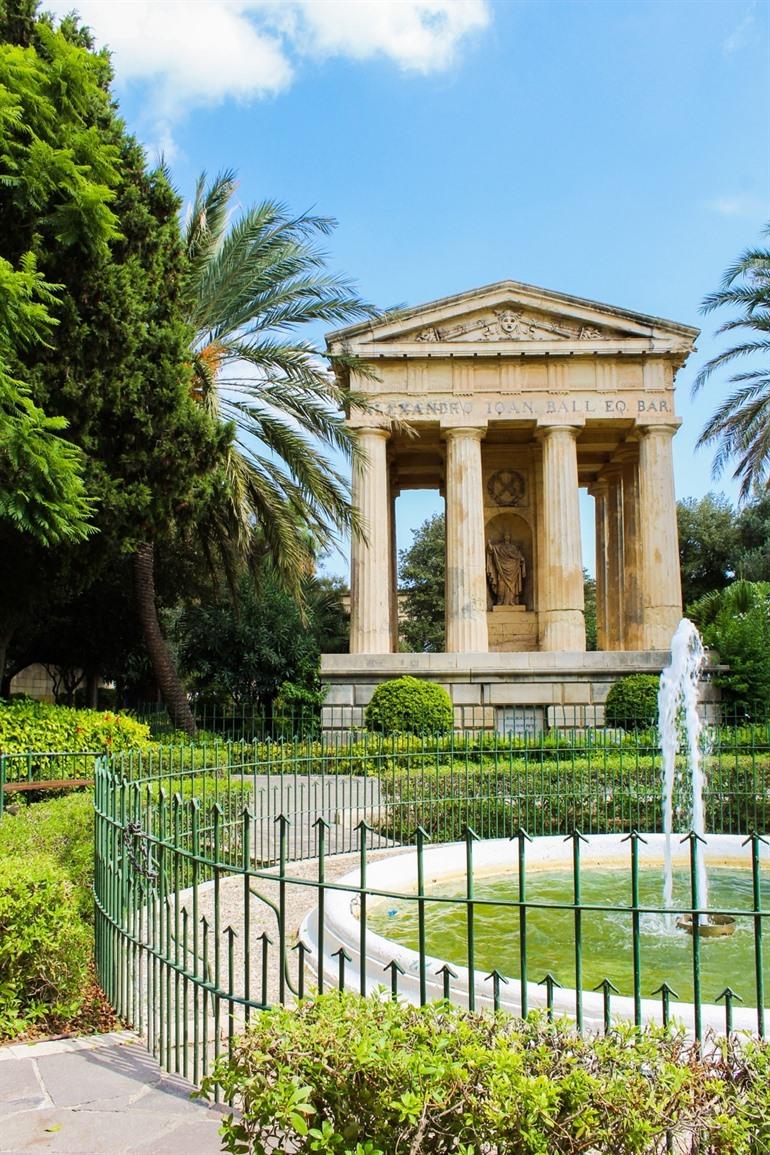 Barakka-Gärten Valletta