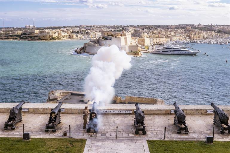 Barakka-Gärten in Valletta