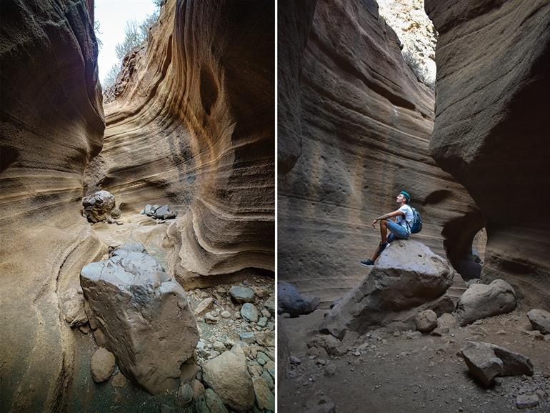 Barranco de Fataga auf Gran Canaria