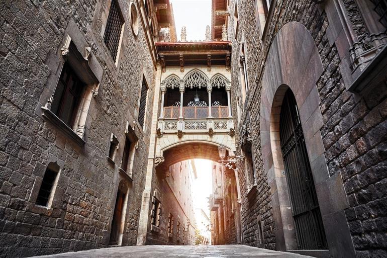 Barri Gòtic in Barcelona