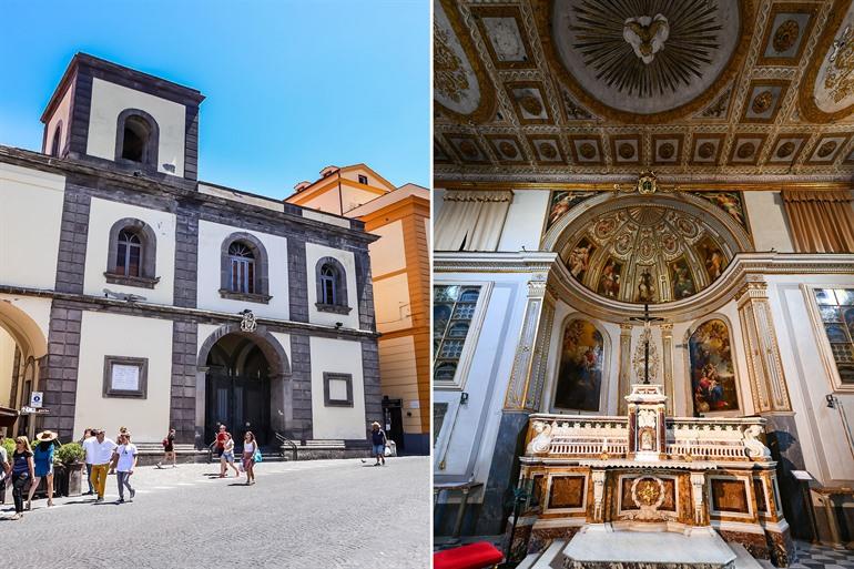Basilika San’Antonino in Sorrento, Italien