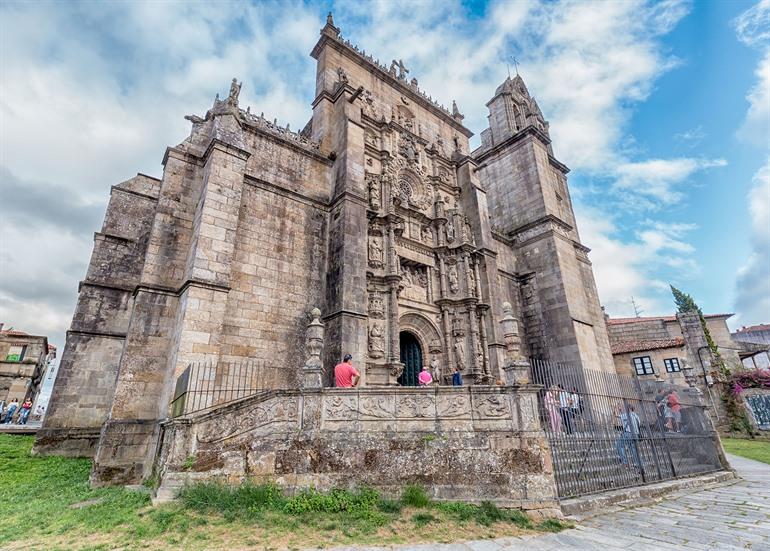 Santa María la Mayor Basilika Pontevedra, Galicien