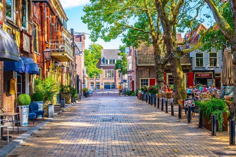 Beestenmarkt in Delft, Niederlande