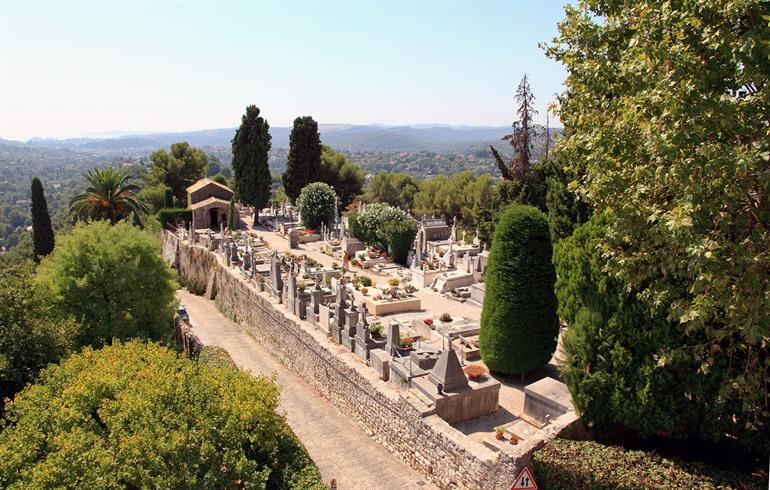 Friedhof von Saint-Paul-de-Vence, Provence