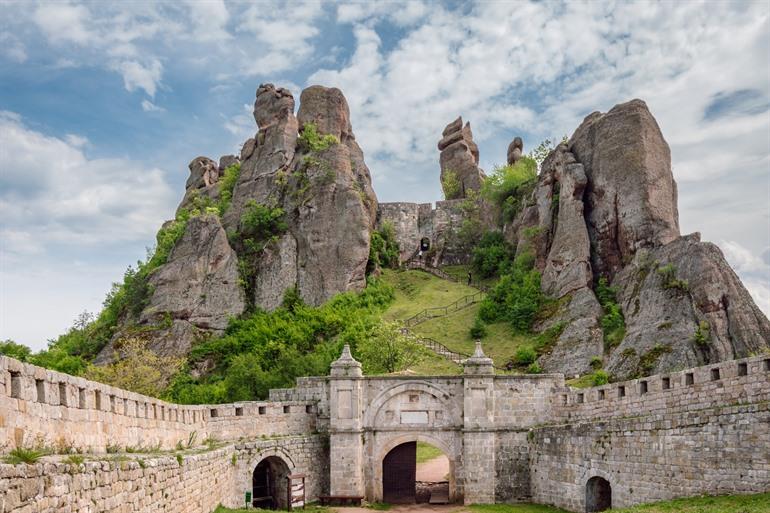 Besuch des Belogradchik-Forts in Bulgarien