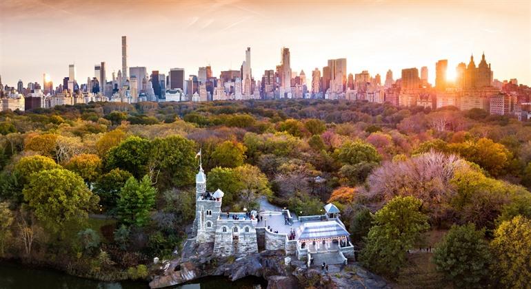 Belvedere-Schloss im Central Park, New York
