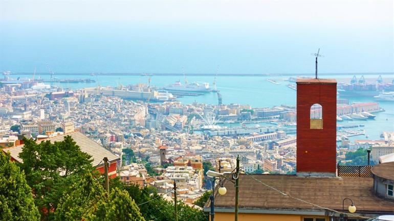 Belvedere di Righi, Genua, Ligurien