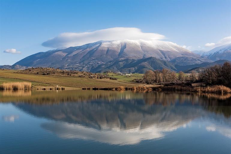Der Berg Olymp in Griechenland