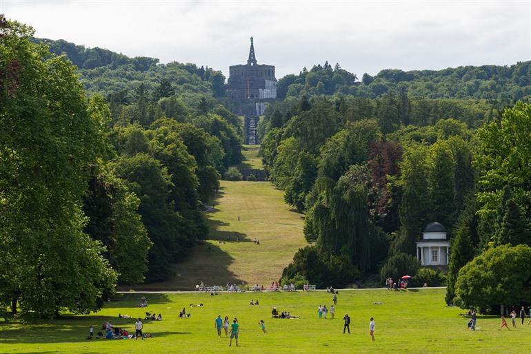 Bergpark Wilhelmshöhe in Deutschland