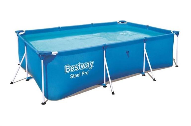 Bestway Rahmenpool Deluxe Splash Das aufstellbare Schwimmbecken kaufen