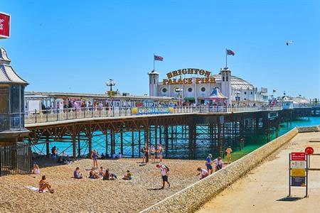 Sehenswürdigkeiten in Brighton (die Brighton Pier)