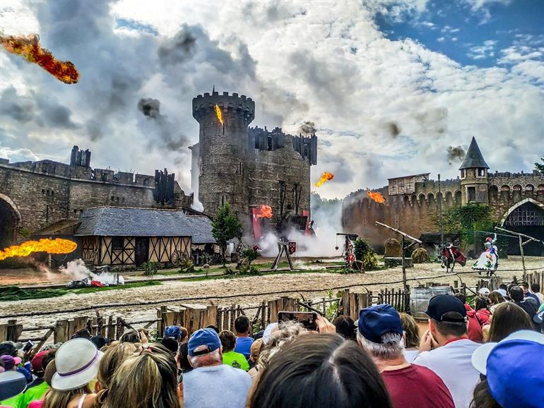 Besuch des Themenparks Puy du Fou in Les Epesses