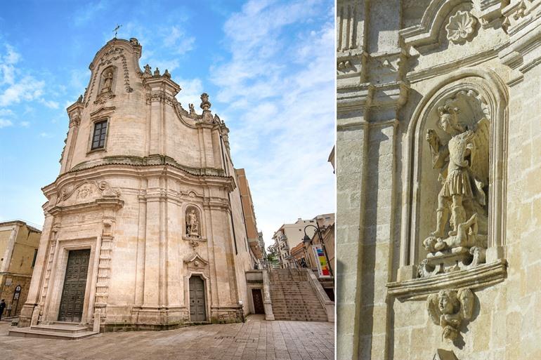 Besuchen Sie die Chiesa del Purgatorio in Matera, Apulien