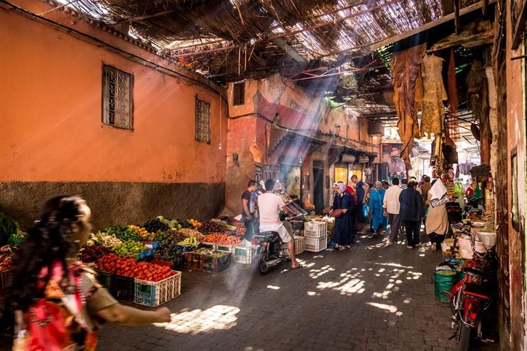 Besuchen Sie die Medina von Marrakesch
