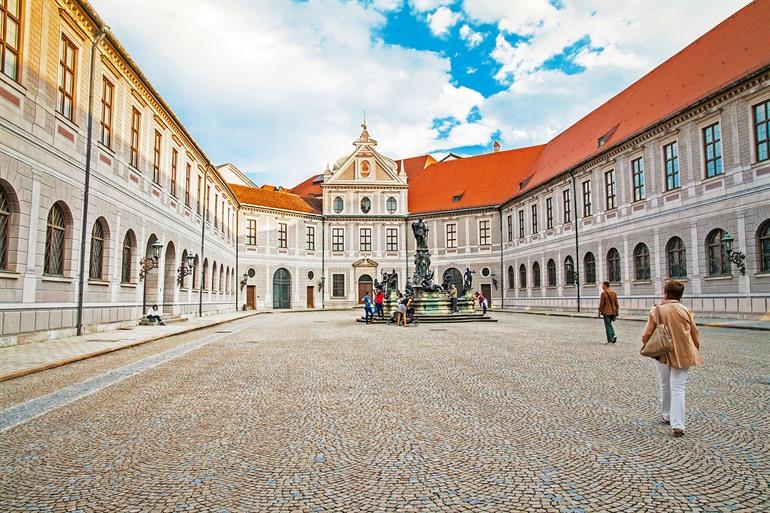 Innenhof der Münchner Residenz