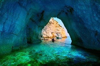 Blaue Höhlen Zakynthos