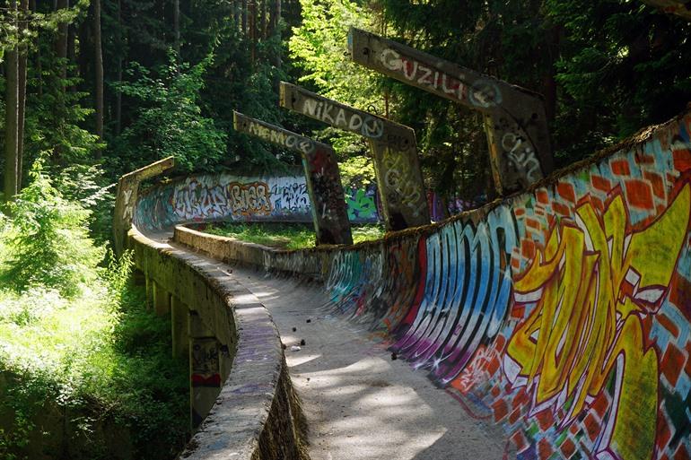 Bobbahn von Sarajevo, Bosnien und Herzegowina