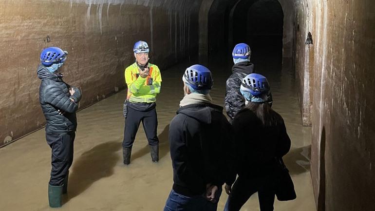 Buchen Sie hier Ihre geführte Tour durch die unterirdischen Tunnel von Ancona