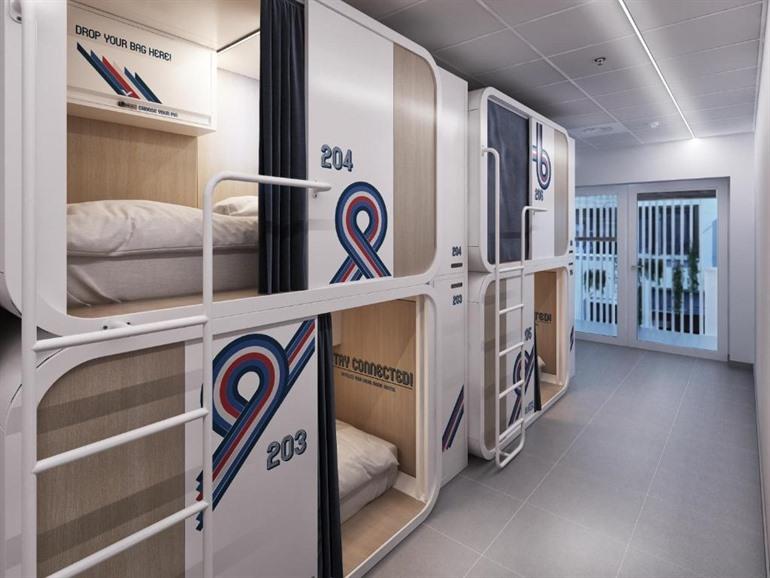 Buche deine Privacy-Kapsel im Ostelzzz Milano Hostel