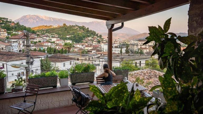 Buche deinen Aufenthalt im Hotel Borklad mit Blick auf die Stadt