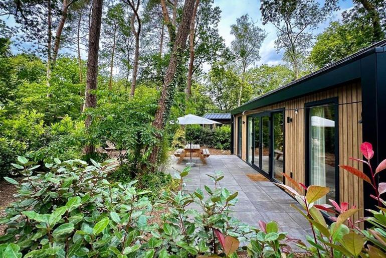 Buchen Sie Ihren Aufenthalt im Summ Lodge, einer gemütlichen Waldhütte mitten in der Natur bei Nunspeet.