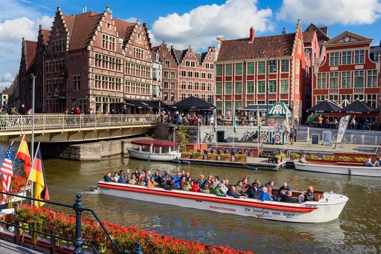 Bootstour durch Gent