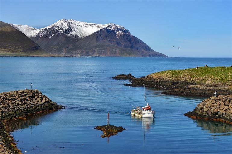Borgarfjörður Eystri Fjord, Island