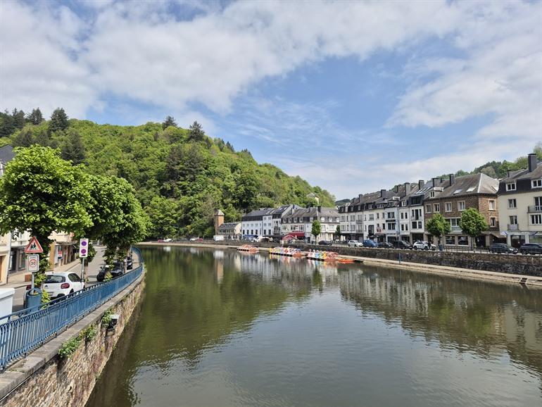 Bouillon, auf der letzten Etappe der Transardennaise