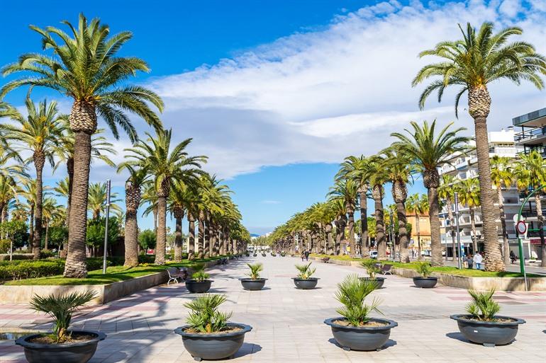 Boulevard von Salou, Katalonien